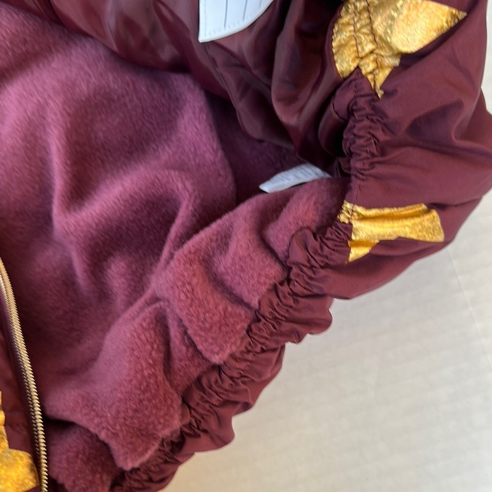 New Kids Burgundy Star Jacket SZ L(14) - Picture 6 of 10
